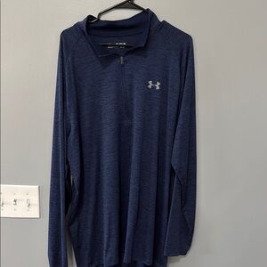 Under Armour Men's Navy Quarter-Zip Pullover